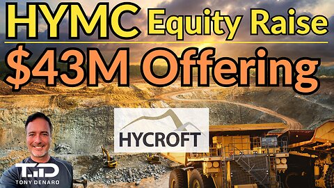 HYMC Finally Announces Dilution - Is there a trade here now? Hycroft Offering Analysis.