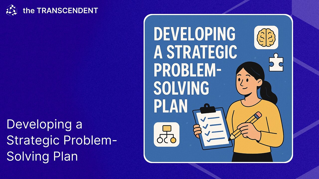 Developing a Strategic Problem-Solving Plan, #014