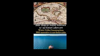Why the Great Lakes were not on the maps of the old world...