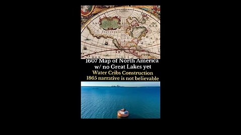 Why the Great Lakes were not on the maps of the old world...