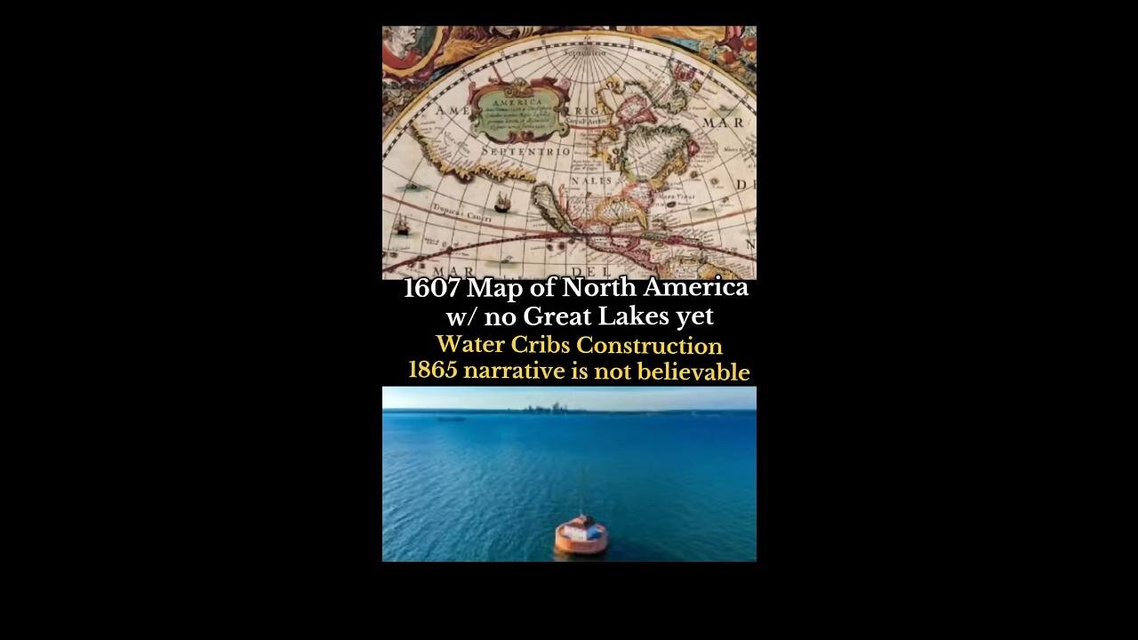 Why the Great Lakes were not on the maps of the old world...