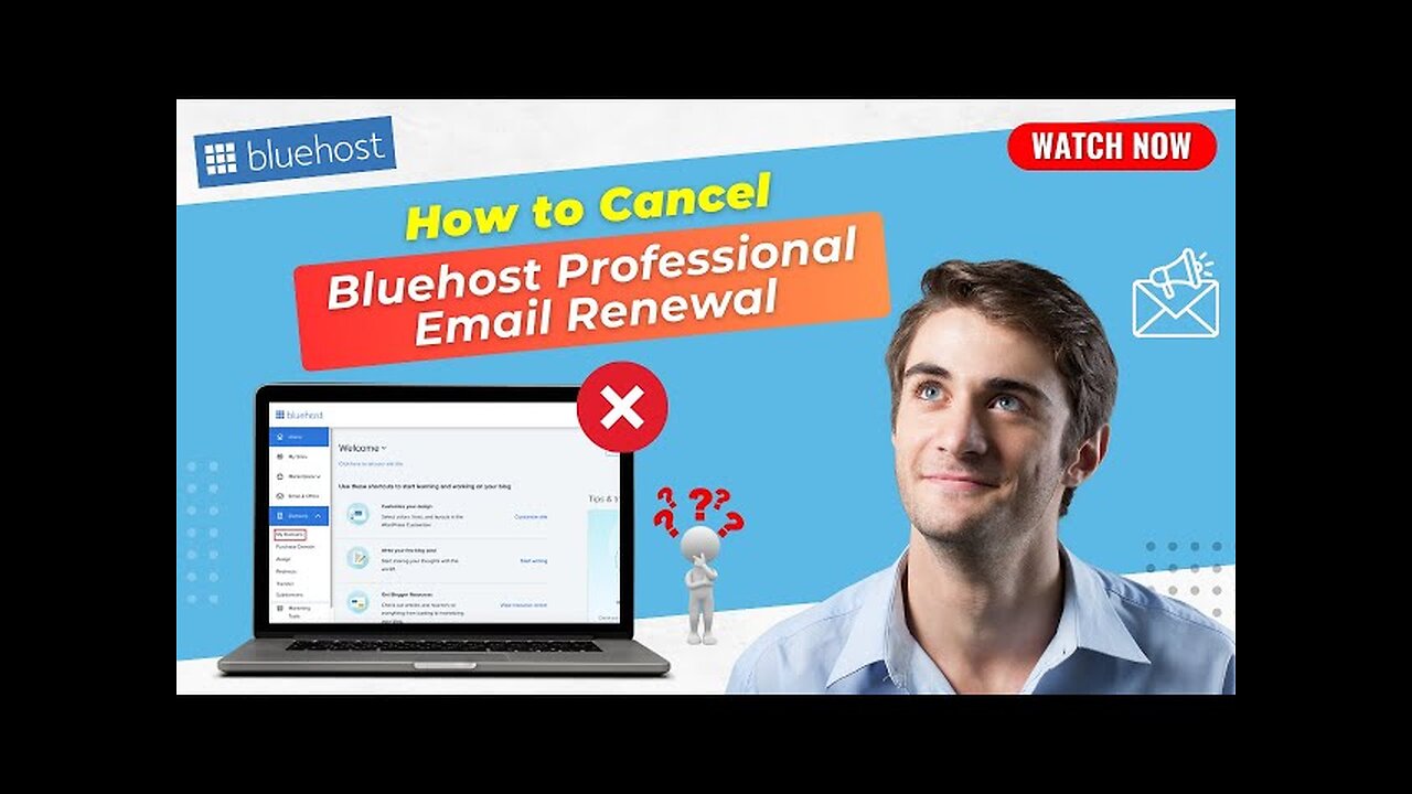 How to Cancel Bluehost Professional Email Renewal?