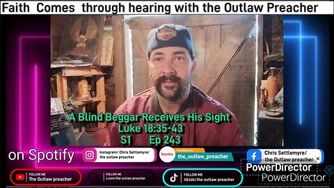 A Blind Beggar Receives His Sight Luke 18:35-43 S1 Ep 243