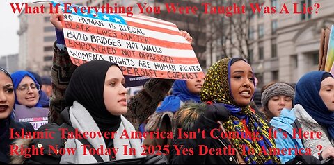 Islamic Takeover America Isn't Coming, It’s Here Right Now Today In 2025 Yes Death To America