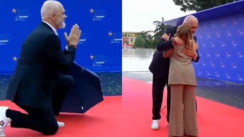 IL TEATRINO INFINITO DELLA POLITICA ITALIANA: EDI RAMA IN GINOCCHIO DI FRONTE ALLA NANETTA....