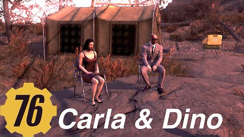 Fallout 76 Carla and Dino 50th anniversary