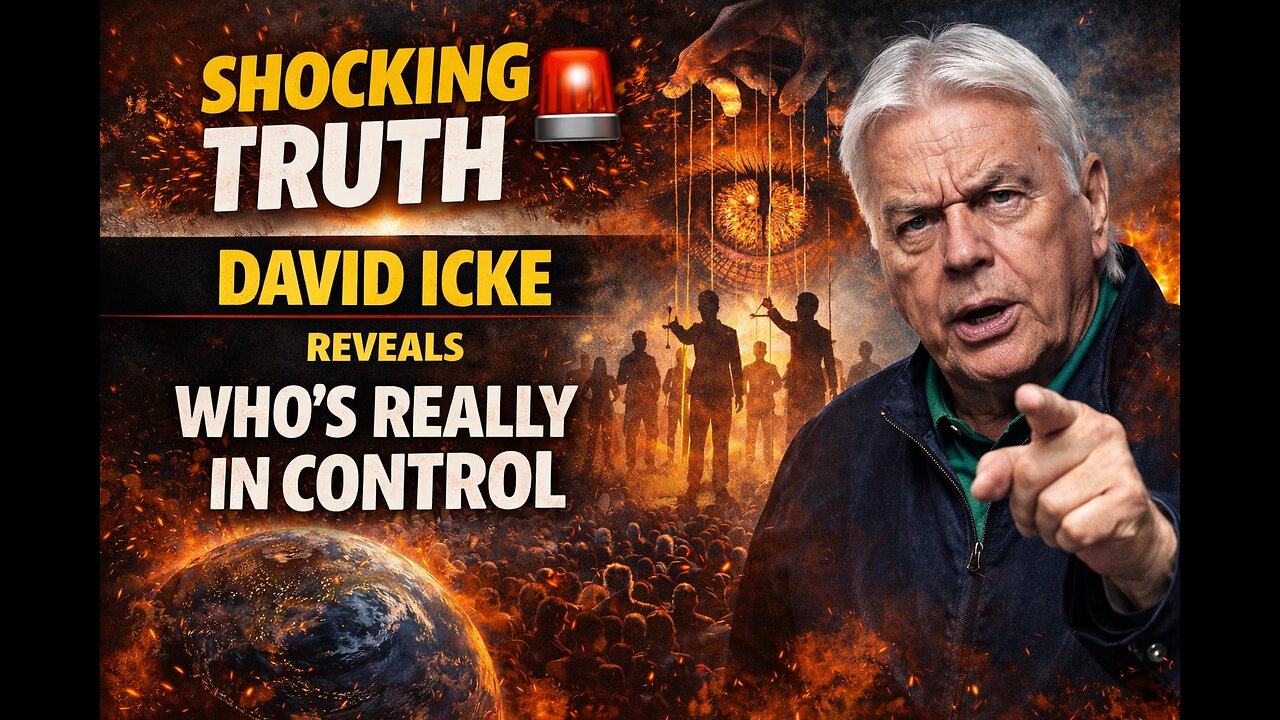 SHOCKING TRUTH 🚨 David Icke Reveals Who’s REALLY in Control