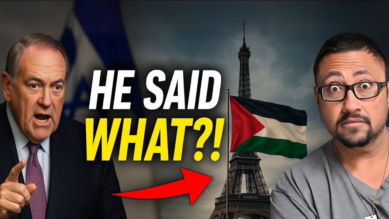 U.S. Ambassador Calls For A Palestinian State In France!