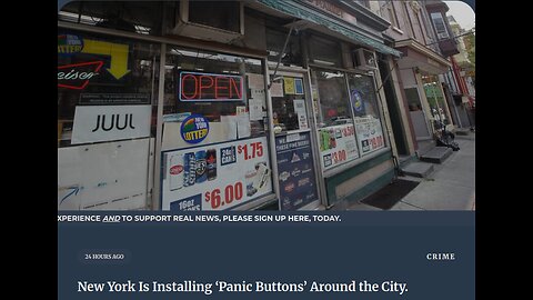 NYC Starts Putting Panic Buttons Around City