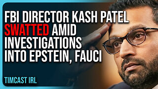 FBI Director Kash Patel SWATTED Amid Investigations Into Epstein, Fauci