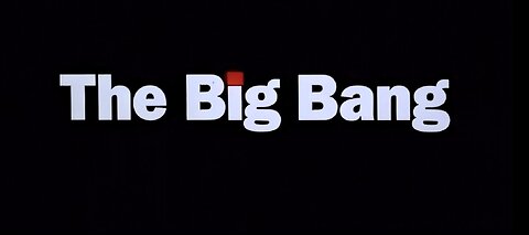 The Big Bang / Le Big Bang 1987 / English
