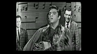 Portrait Format . Elvis Presley LIVE – Heartbreak Hotel (Historic 1956 TV Appearance)