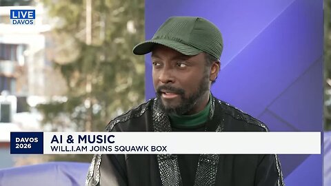 Will.i.am on AI's impact on music: The AI that we're concerned about isn't here yet
