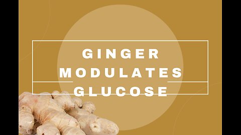 Ginger's improves your blood sugars