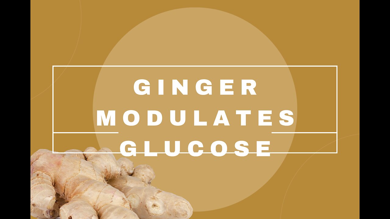 Ginger's improves your blood sugars