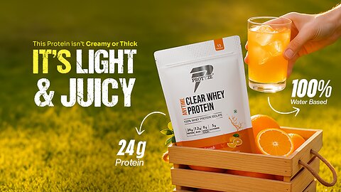 Protyze Anytime Clear Whey – Best Clear Whey Protein in India