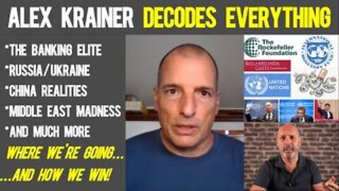 My Most Important Discussion Ever: Alex Krainer Explains Everything!