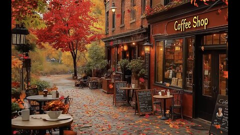 Autumn Jazz at a Quiet Cafe Relaxing Piano Playlist