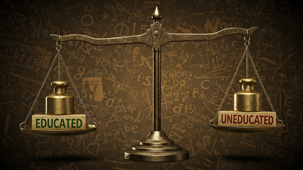Educated vs Uneducated and What does that mean?