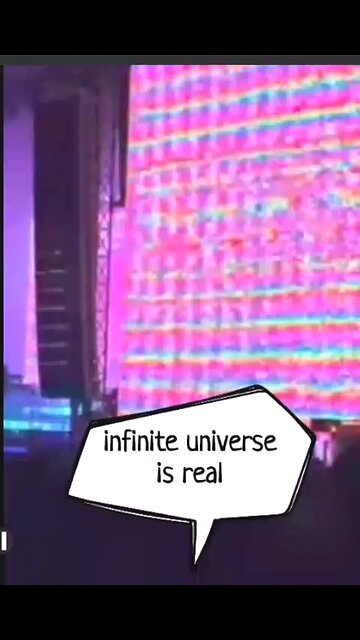 infinite universe is real