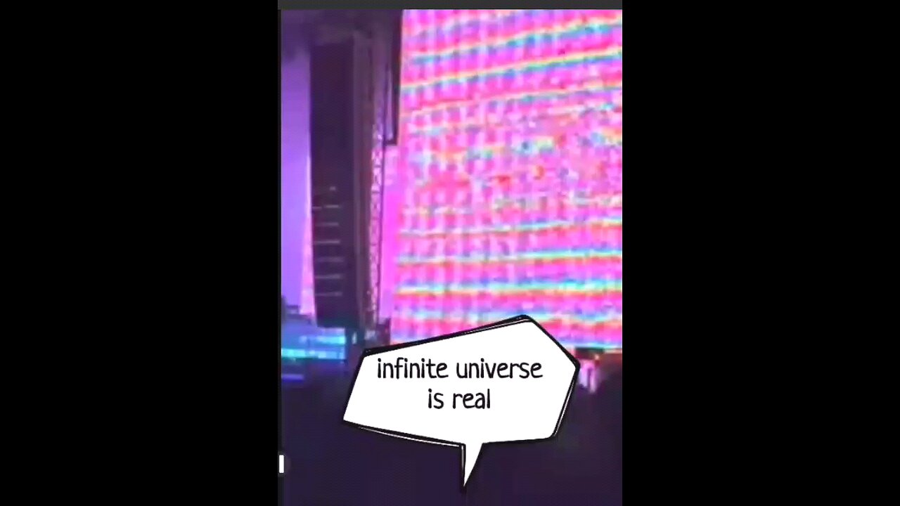 infinite universe is real