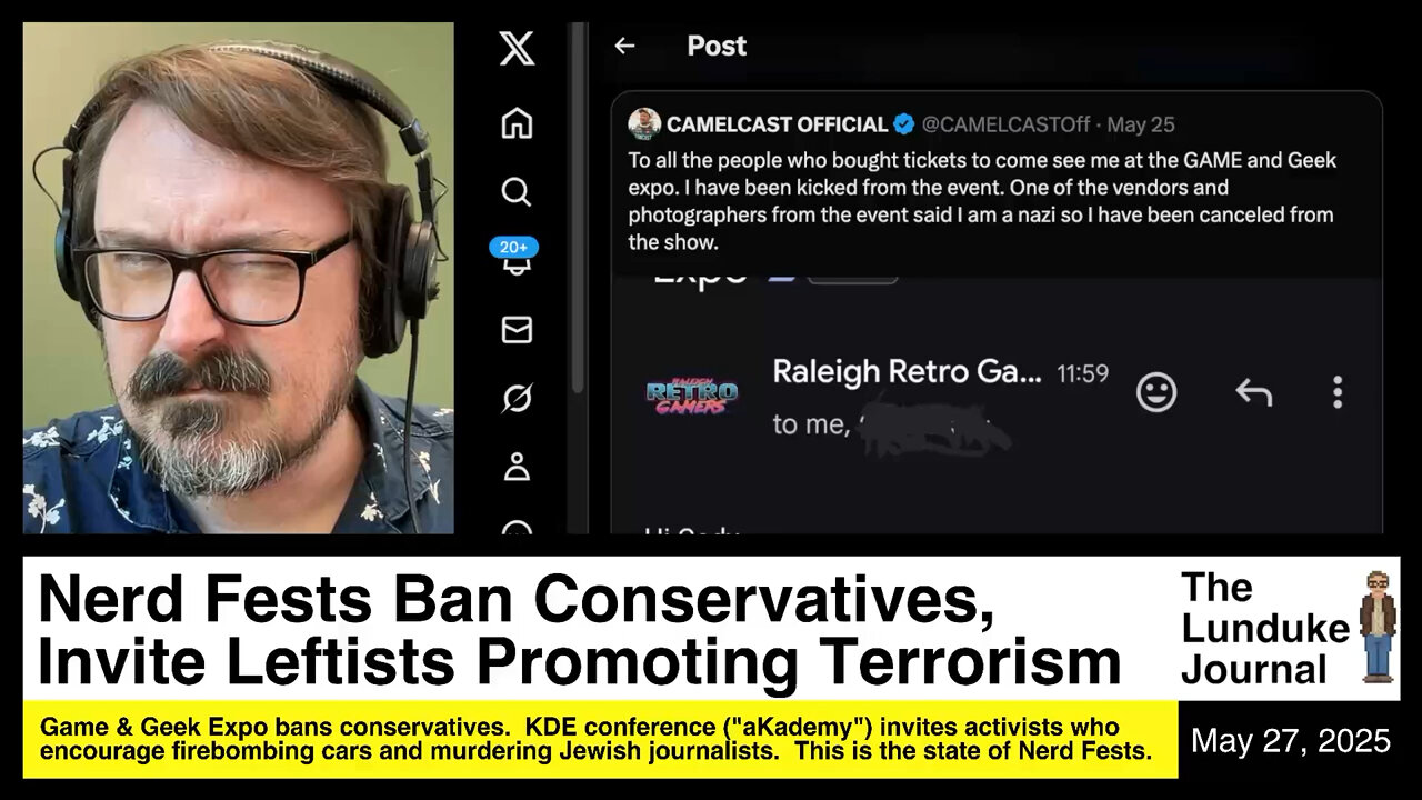 Nerd Fests Ban Conservatives, Invite Leftists Promoting Terrorism