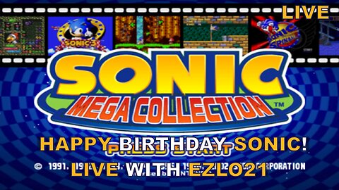 Happy Birthday Sonic the Hedgehog with a Mega Celebration with Michael Jackson Themed Sonic Songs!
