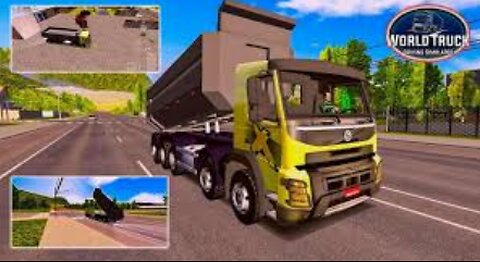 WTDS – VOLVO FMX BASCULANTE DEIXANDO O FERRO NAS PALMAS