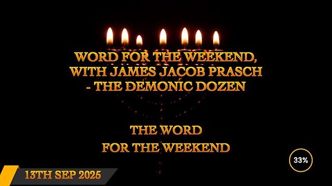 Word for the Weekend - The Demonic Dozen part 1