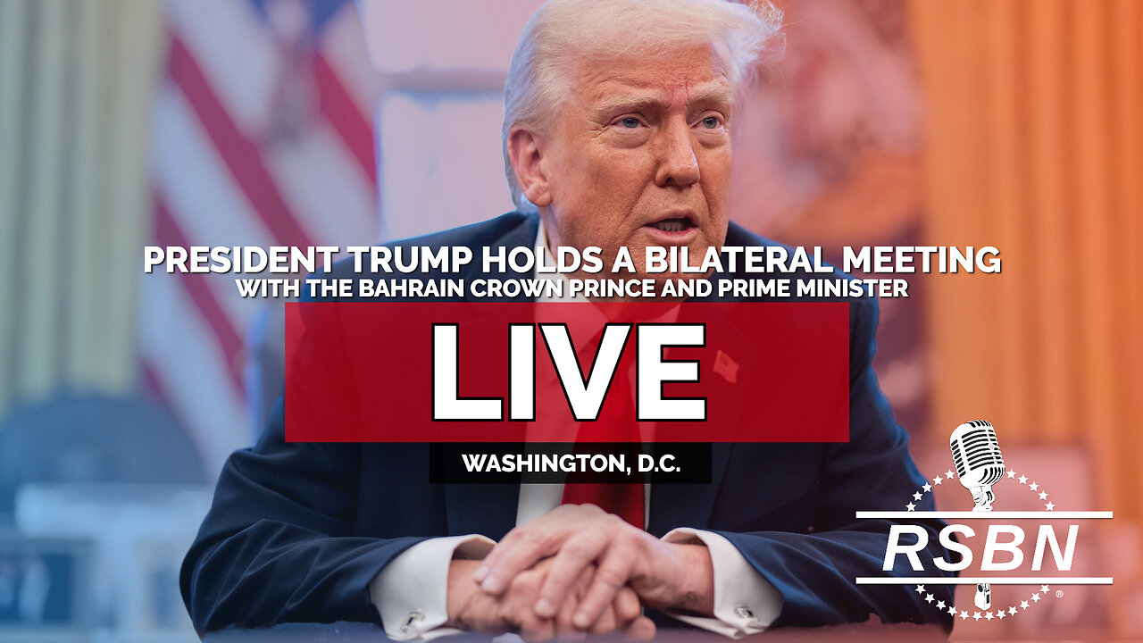 LIVE REPLAY: Pres. Trump Holds Bilateral Meeting with the Bahrain Crown Prince and Prime Minister - 7/16/25