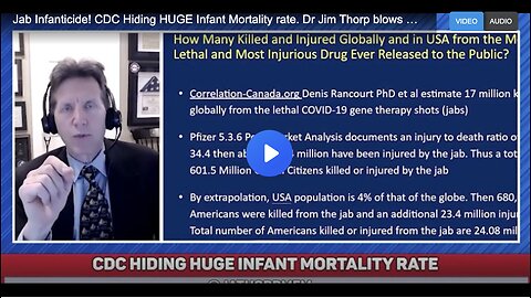 How the CDC concealed the huge infant mortality rate for the COVID-19 injections