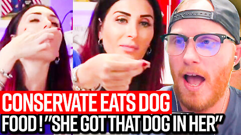 Conservative FORCED to EAT DOG food on AIR!
