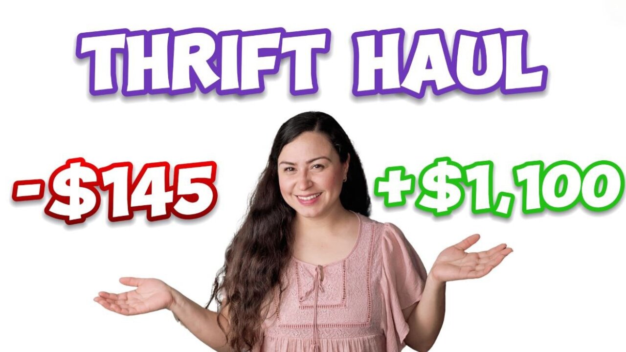 Turning $145 into $1100! Finding Items To Flip Online For Profit! #resellerjourney #thrifthaul