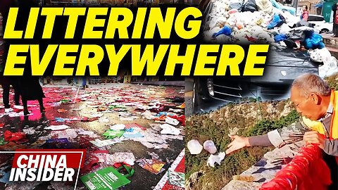China is a garbage country...literally