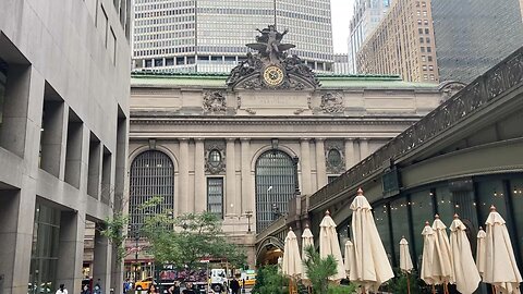 Walking Manhattan: Grand Central Terminal & Vanderbilt Ave Plaza