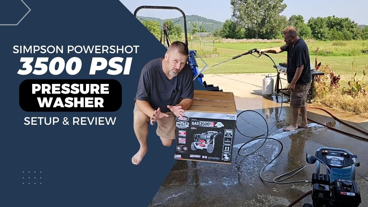 SIMPSON Pro Series with AAA Pro Pump 3500-PSI 2.5-GPM Cold Water Gas Pressure washer with 5 Tips
