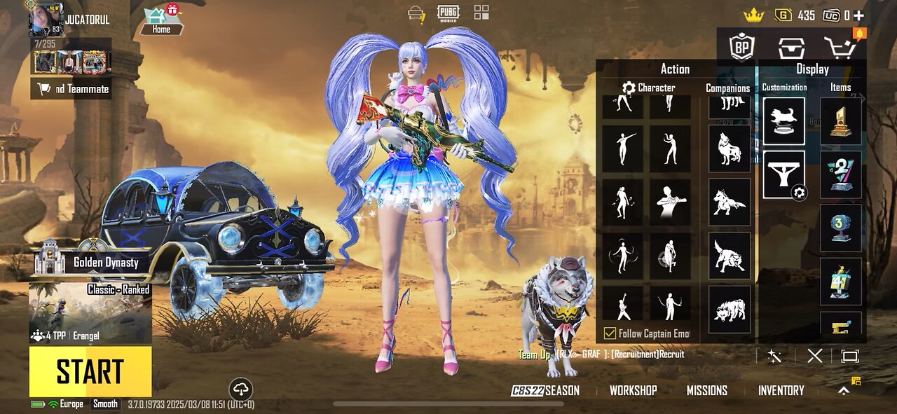 PUBG mobile dance