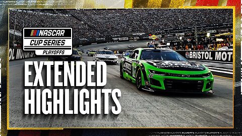 NASCAR Cup Series PLAYOFFS at Bristol EXTENDED HIGHLIGHTS (4K)