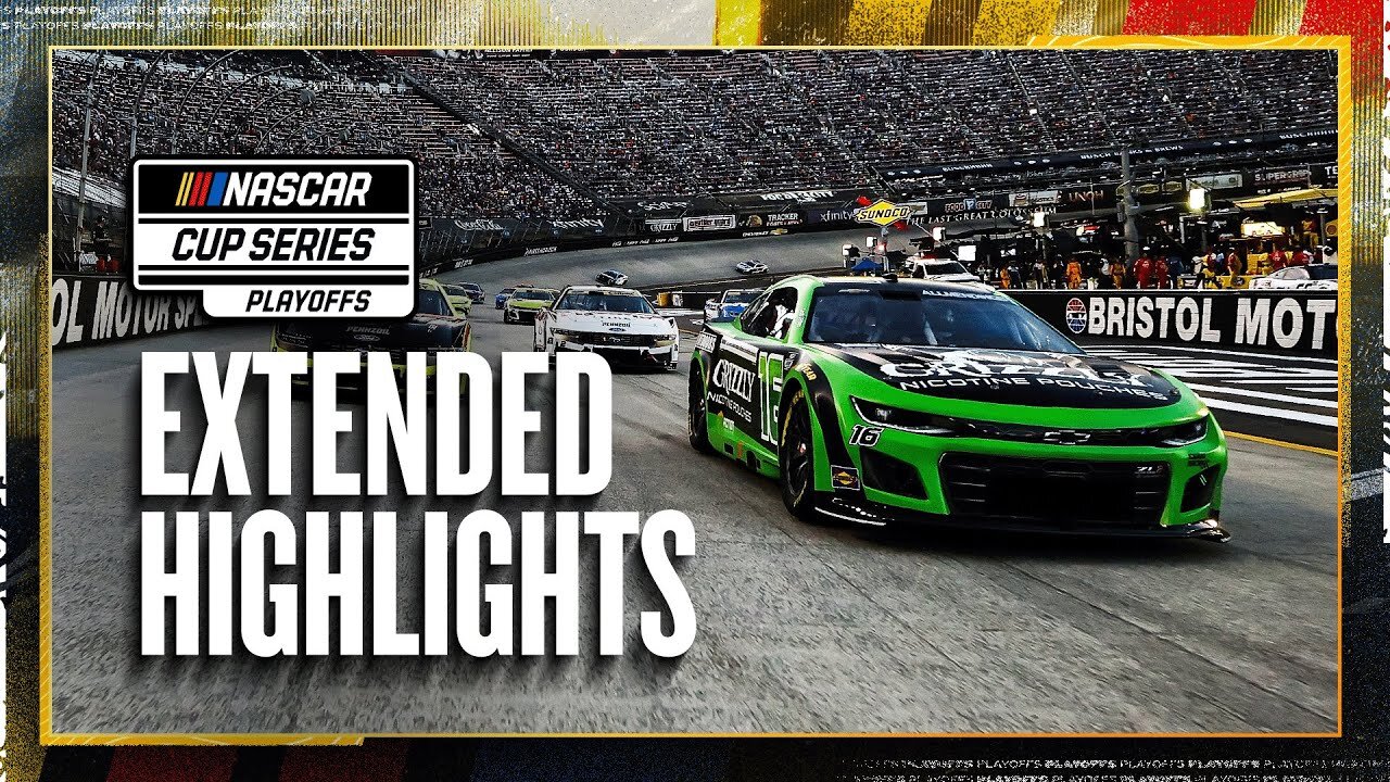 2025 NASCAR PLAYOFFS Cup Series at Bristol EXTENDED HIGHLIGHTS (4K)