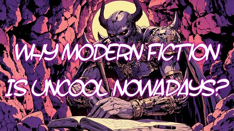 Why Modern Fiction Is Uncool Nowadays?
