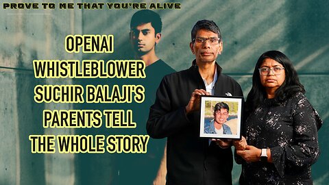 OpenAI Whistleblower Suchir Balaji's Parents Reveal The Truth About Their Sons Suspicious Death