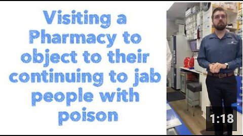 "Protesting at Pharmacies Against Continued Administration of Presumed Harmful Injections"