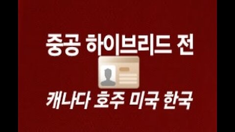 부정선거. 중국 하이브리드 전. 윤용진 변호사. 250623
