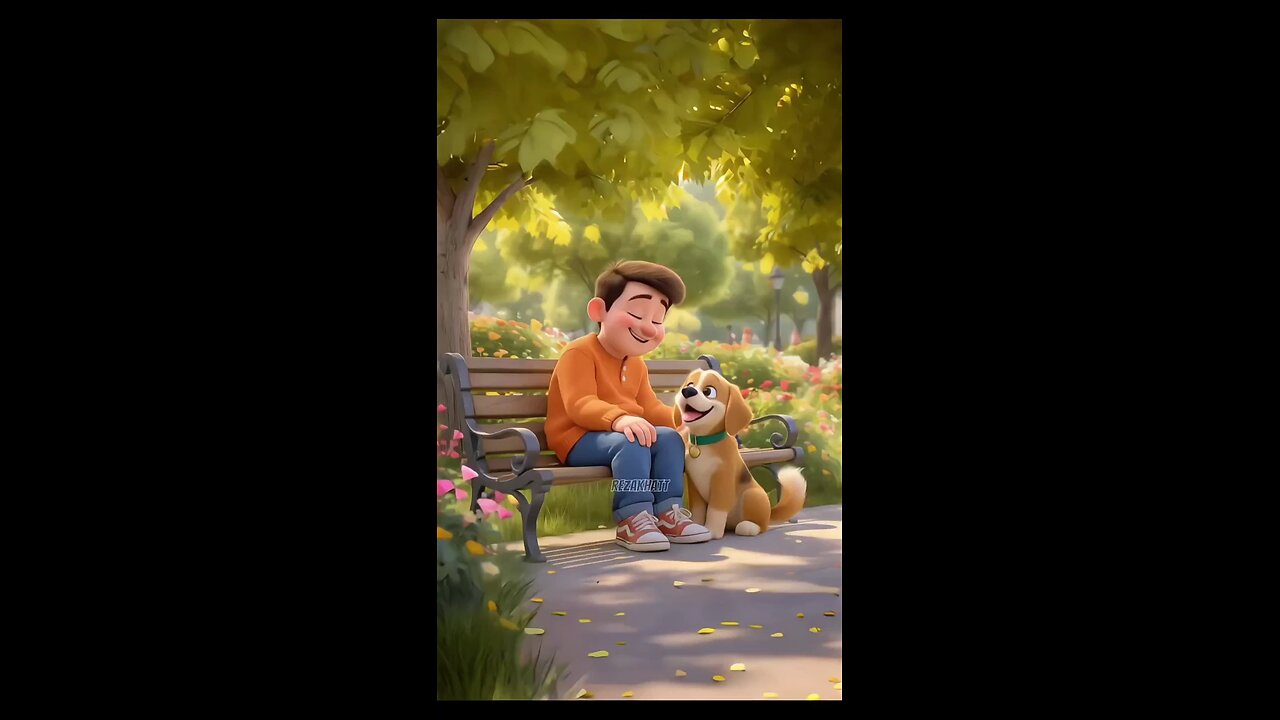 Are you glad I brought you to this park, buddy?