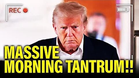 Trump has MASSIVE TANTRUM in AM before Canada PM VISIT