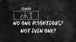 Isaiah ch. 3