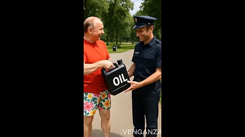 Russian President Putin dated US President Donald Trump's wife in the park#trump#funny#putin