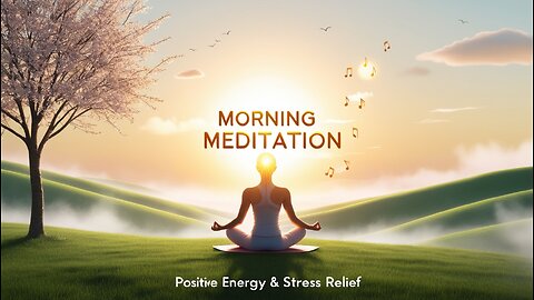 Morning Meditation 🌞 | Positive Energy & Stress Relief Music | Relaxing Start to Your Day