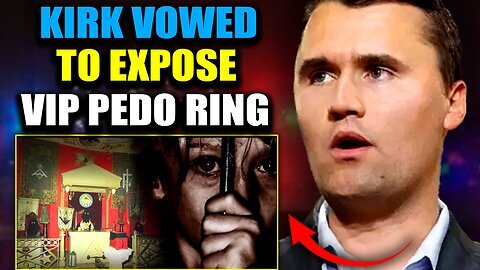 Charlie Kirk Was About to Expose Israeli Child Trafficking Ring Involving Erika Before He Died