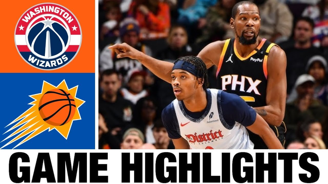 Washington Wizards vs Phoenix Suns Highlights | 2025 NBA Summer League